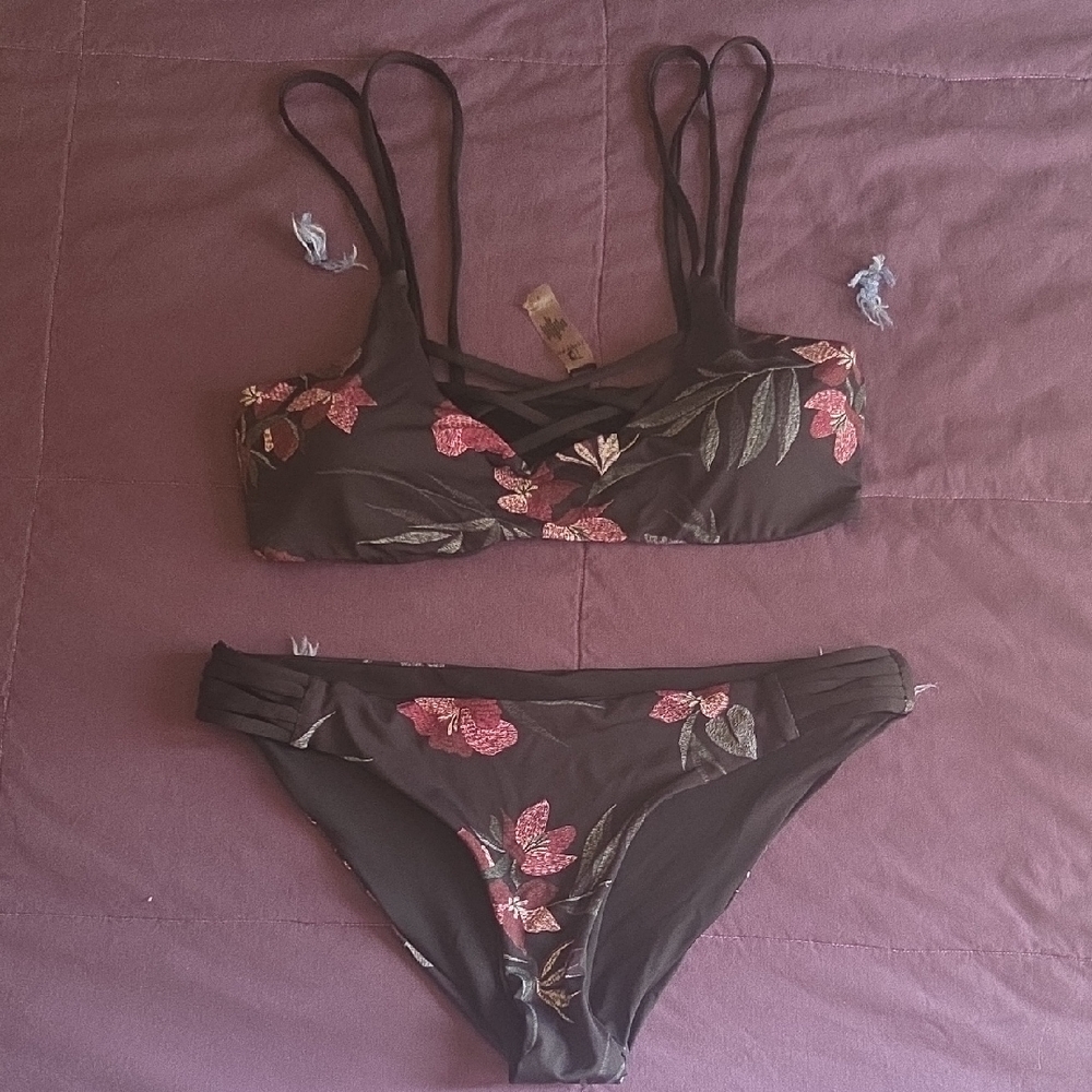 TiniBikini Reversible Bikini Set; Small